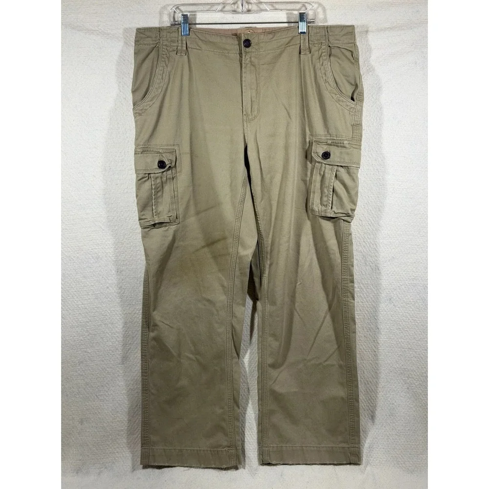 RedHead‎ Cargo Pants Mens 42x32 Khaki Utility Hiking Workwear Outdoor Distressed